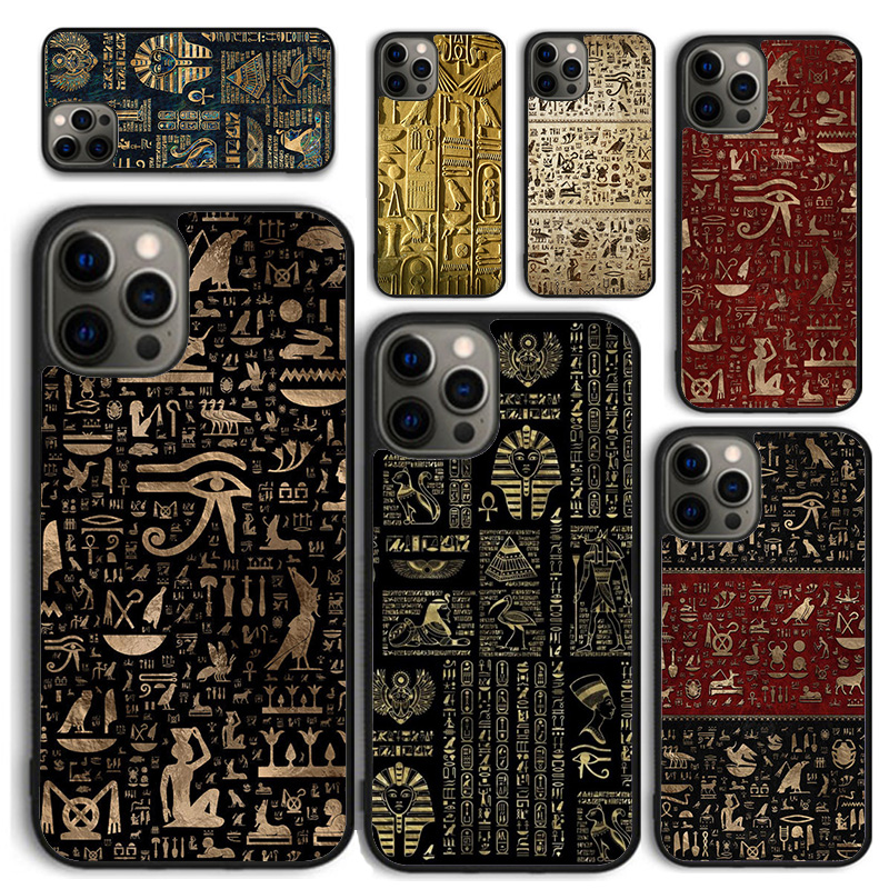 Pc Gaming Egypt - Ancient Egyptian Hieroglyphic Phone Case for