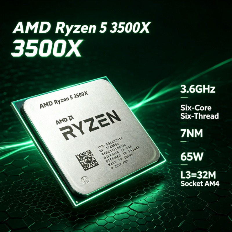 AMD Ryzen 5 3500X Processor 6  - Pc Gaming Amd Ryzen 5 ulasan dan harga