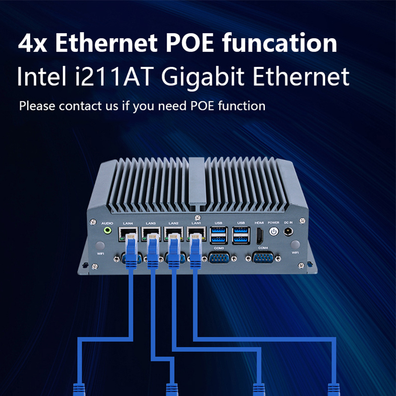 XCY X77 Fanless Industrial Min - Intel Cpu Core I7 ulasan dan harga