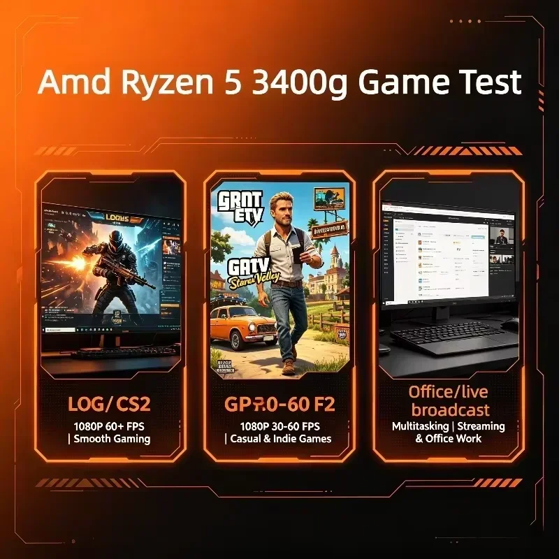 AMD Ryzen 5 3400G R5 3400G CPU - Pc Gaming Amd Ryzen 5 ulasan dan harga