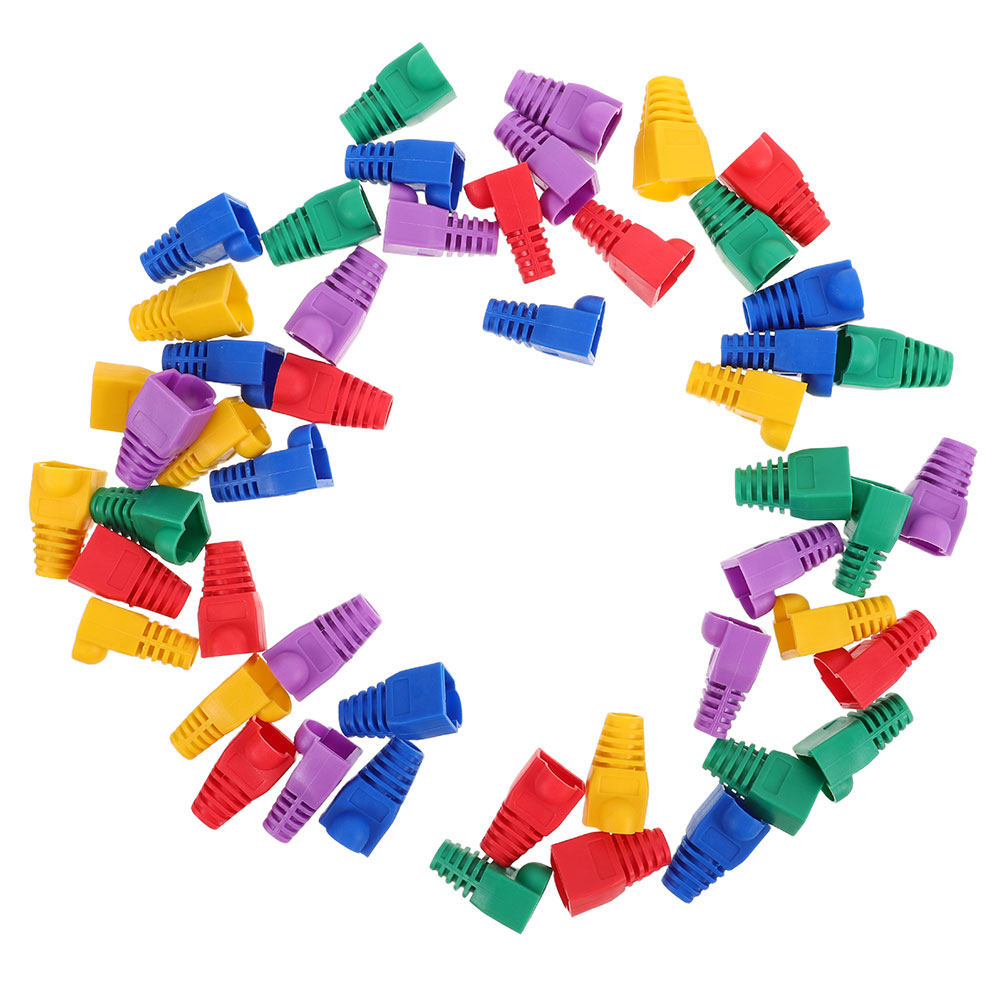 100Pcs Wear-Resistant Ethernet - Cable Management Sleeve ulasan dan harga