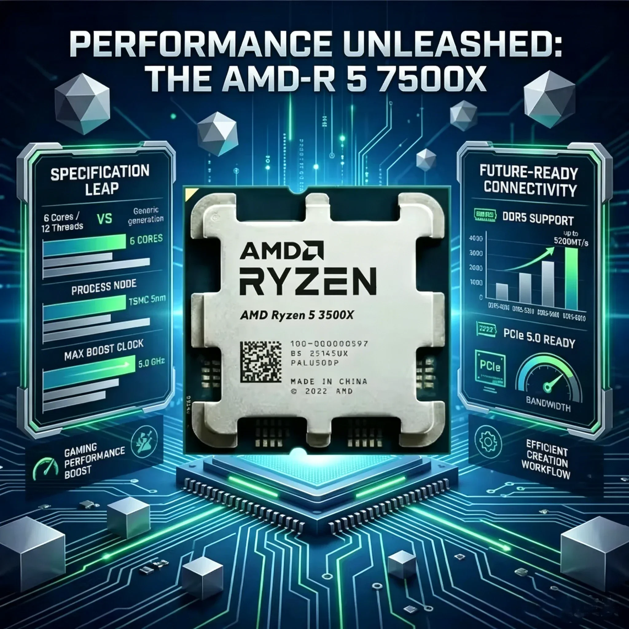AMD Ryzen 5 3500X R5 3500X CPU - Pc Gaming Amd Ryzen 5 ulasan dan harga