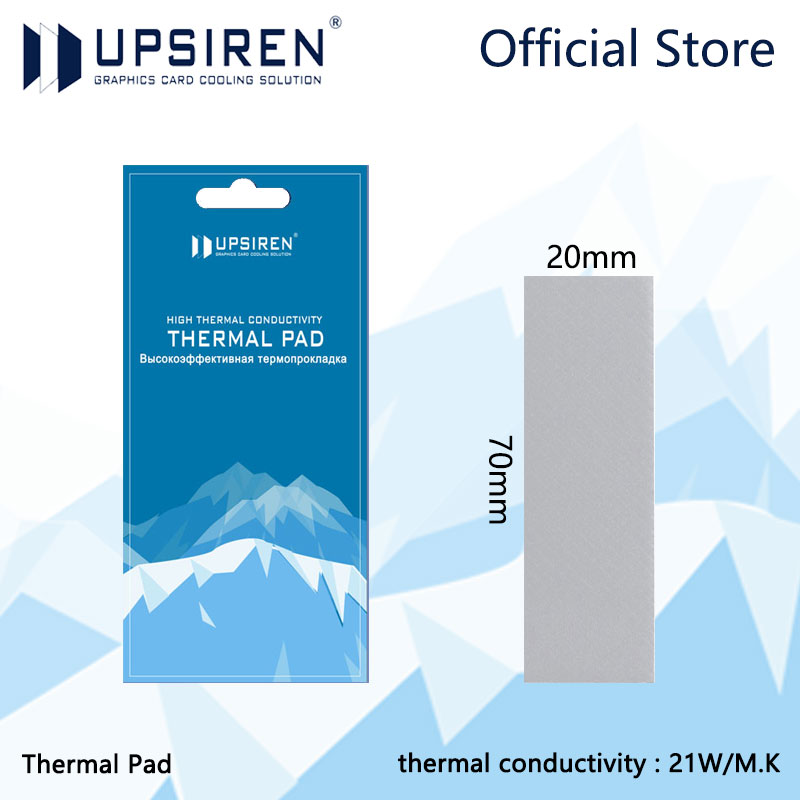 Upsiren 21W GPU CPU Heatsink M - M.2 Ssd Heatsink ulasan dan harga