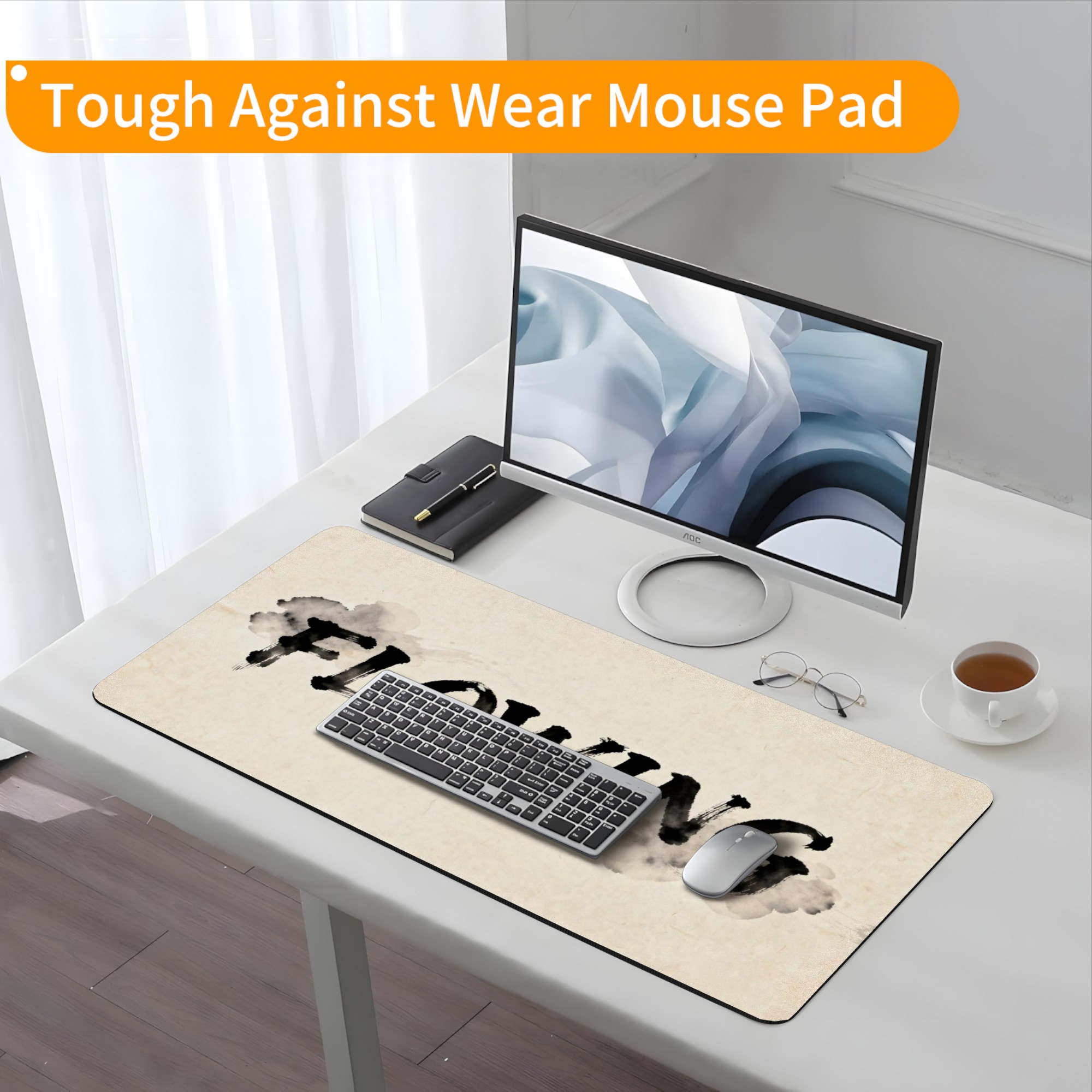 Black Ink Cloud Gaming Mouse P - Gaming Desk Mat ulasan dan harga