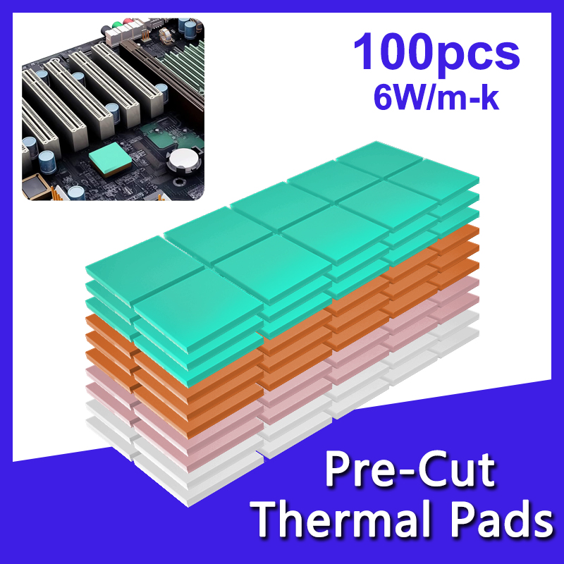100-Pack Thermal Conductive Si - M.2 Ssd Heatsink ulasan dan harga