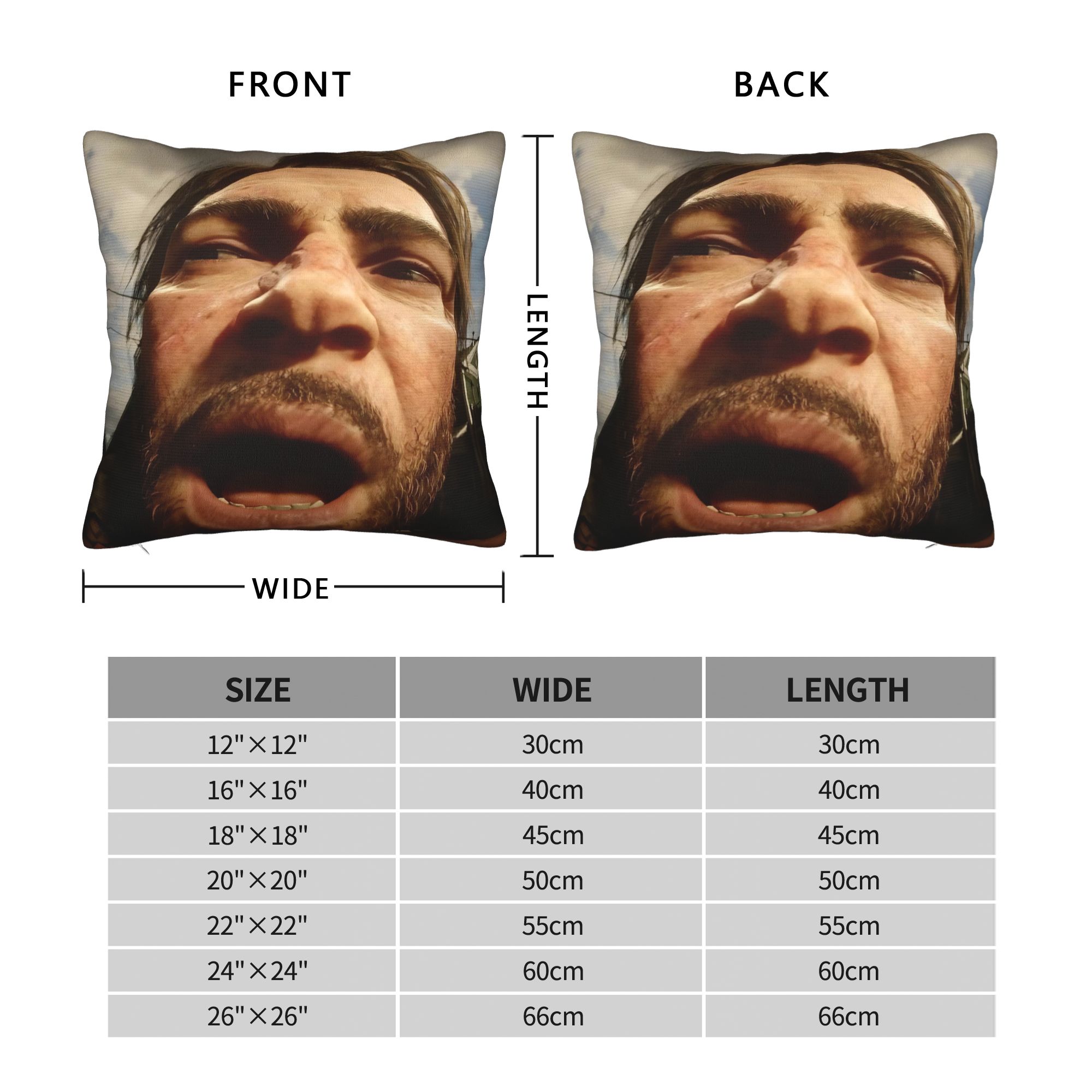 Arthur Morgan Meme Pillowcase  - Pc Gaming Prebuilt ulasan dan harga