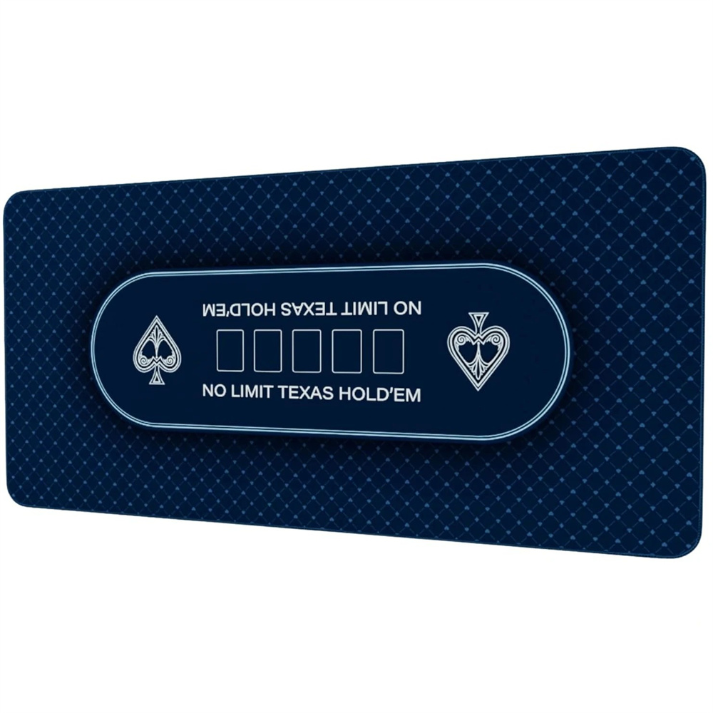 Texas Hold'em Table Mat  Rubbe - Gaming Desk Mat ulasan dan harga