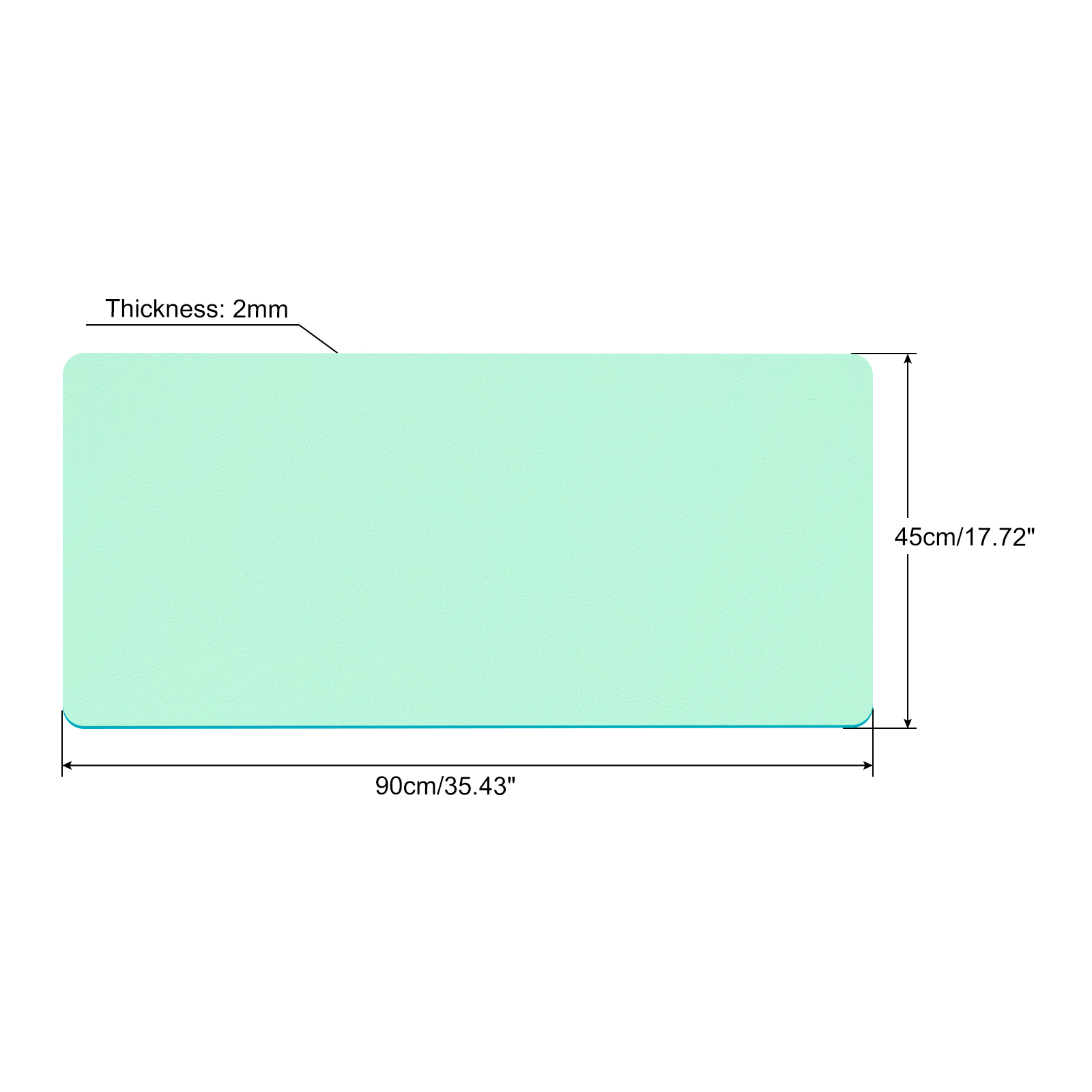 Office Desk Mat Protector PU L - Gaming Desk Mat ulasan dan harga