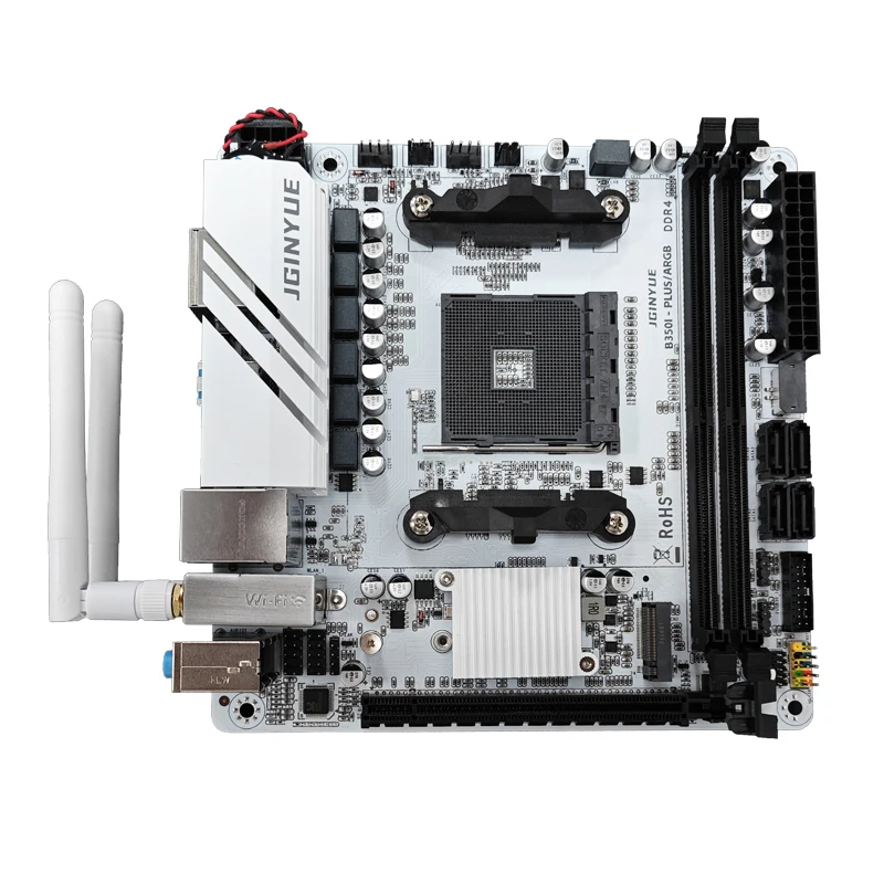 JGINYUE B450 ITX Motherboard S - Pc Gaming Amd Ryzen 5 ulasan dan harga