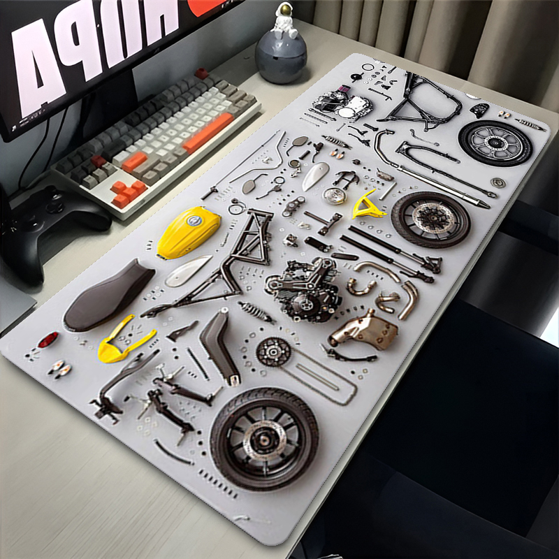 Disassembly Diagram Rubber Mou - Gaming Desk Mat ulasan dan harga