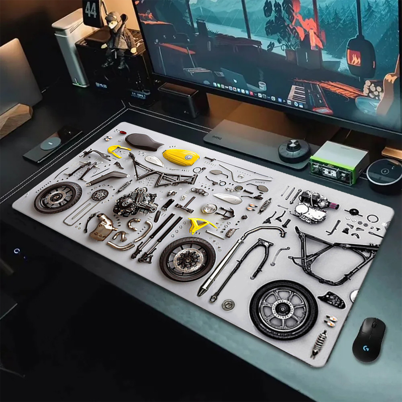 Disassembly Diagram Rubber Mou - Gaming Desk Mat ulasan dan harga