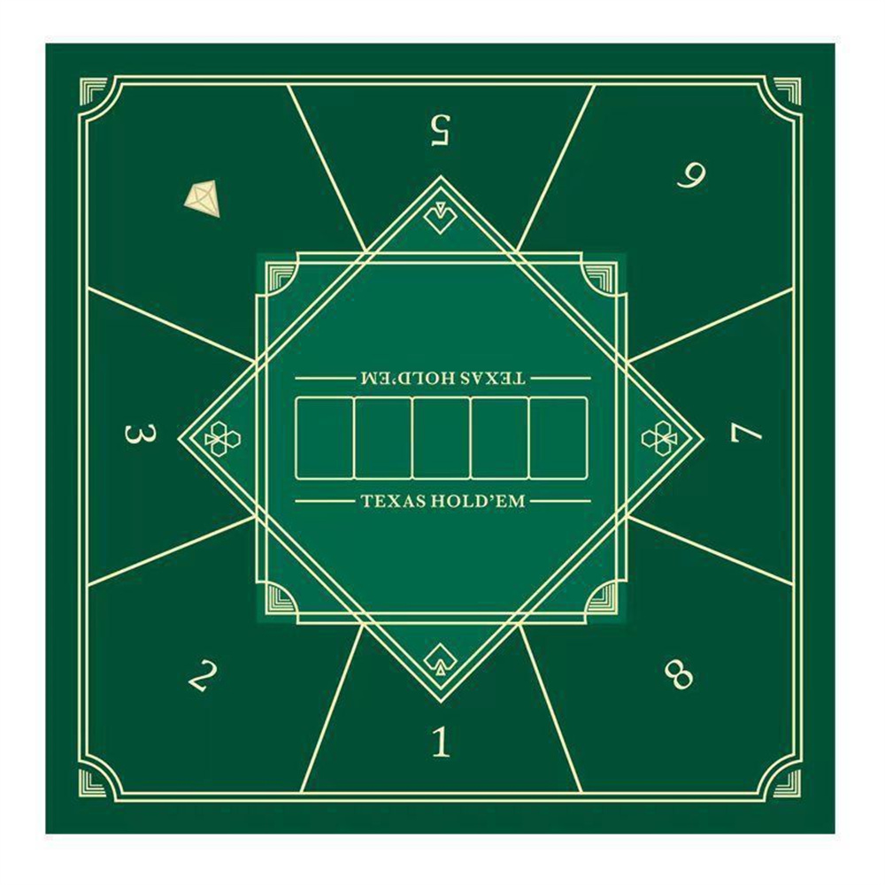 Thickened Texas Hold'em Poker  - Gaming Desk Mat ulasan dan harga