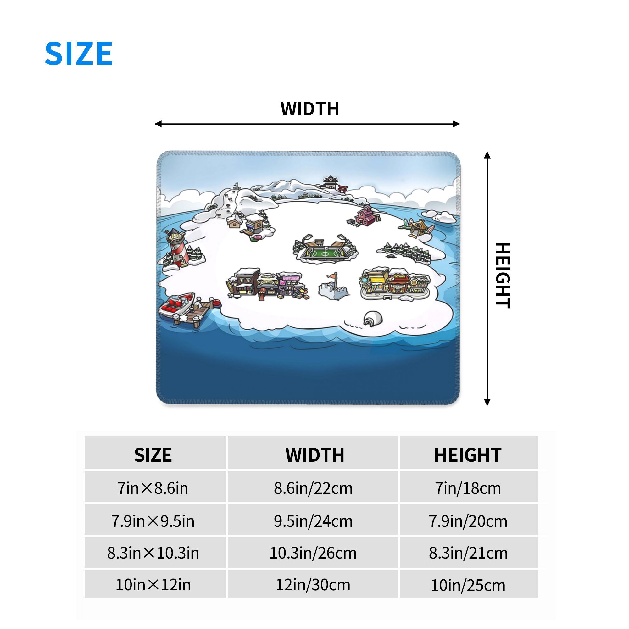 Club Penguin M Mouse Pad Compu - Pc Gaming Club ulasan dan harga