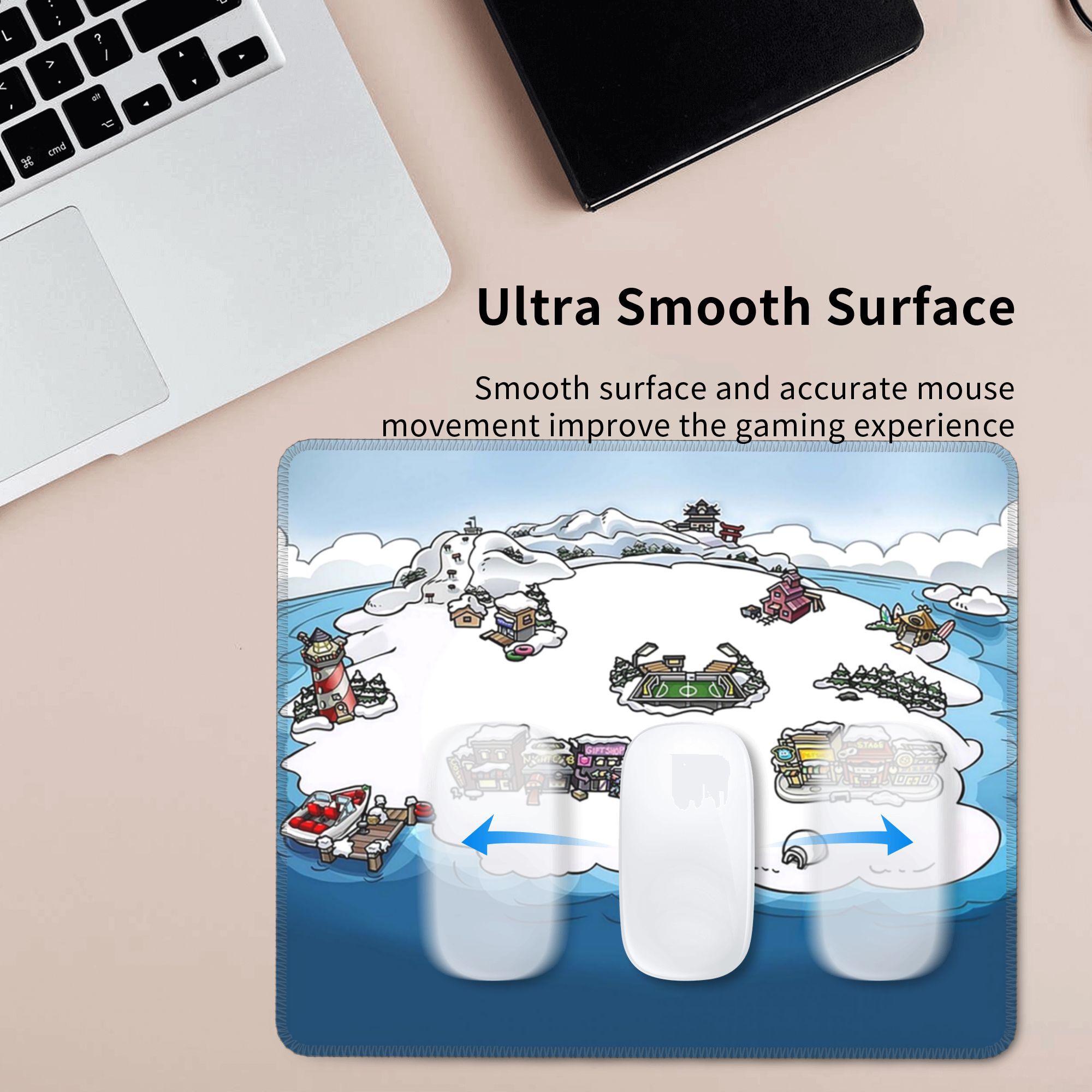 Club Penguin M Mouse Pad Compu - Pc Gaming Club ulasan dan harga