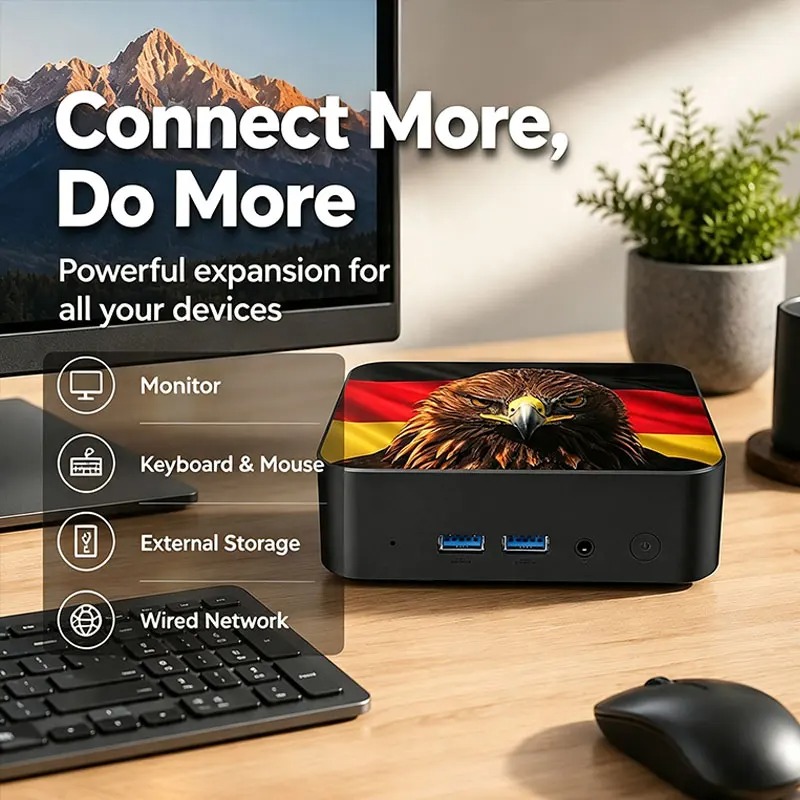 2026  Mini PC Portable Compute - Pc Gaming I9 ulasan dan harga
