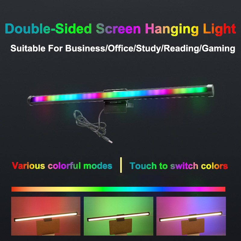 LED Monitor Light Bar RGB Step - Pc Gaming Yellow ulasan dan harga