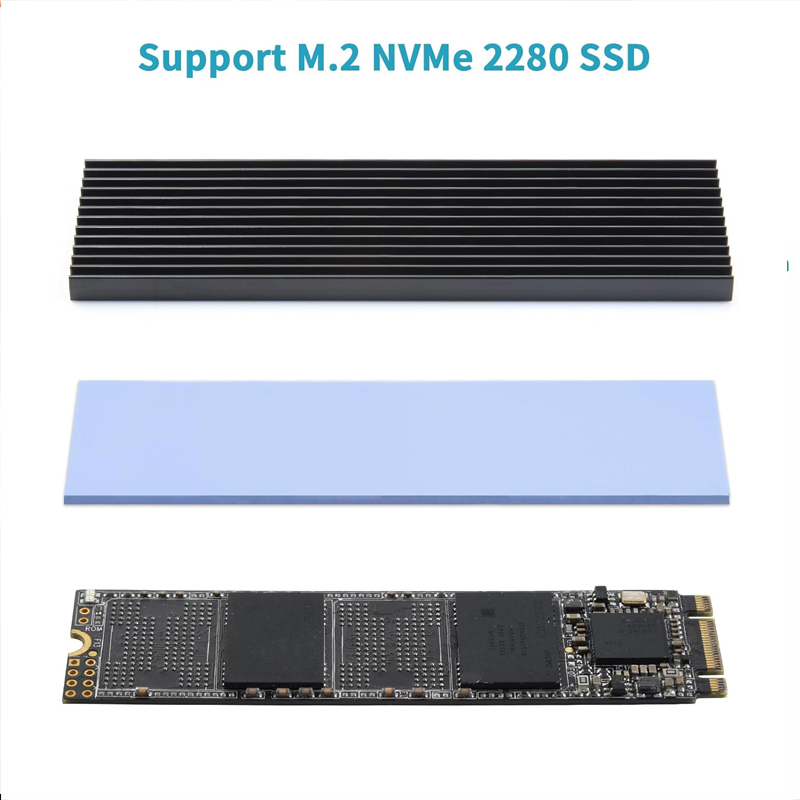 PCIe NVMe M.2 2280 SSD Aluminu - M.2 Ssd Heatsink ulasan dan harga