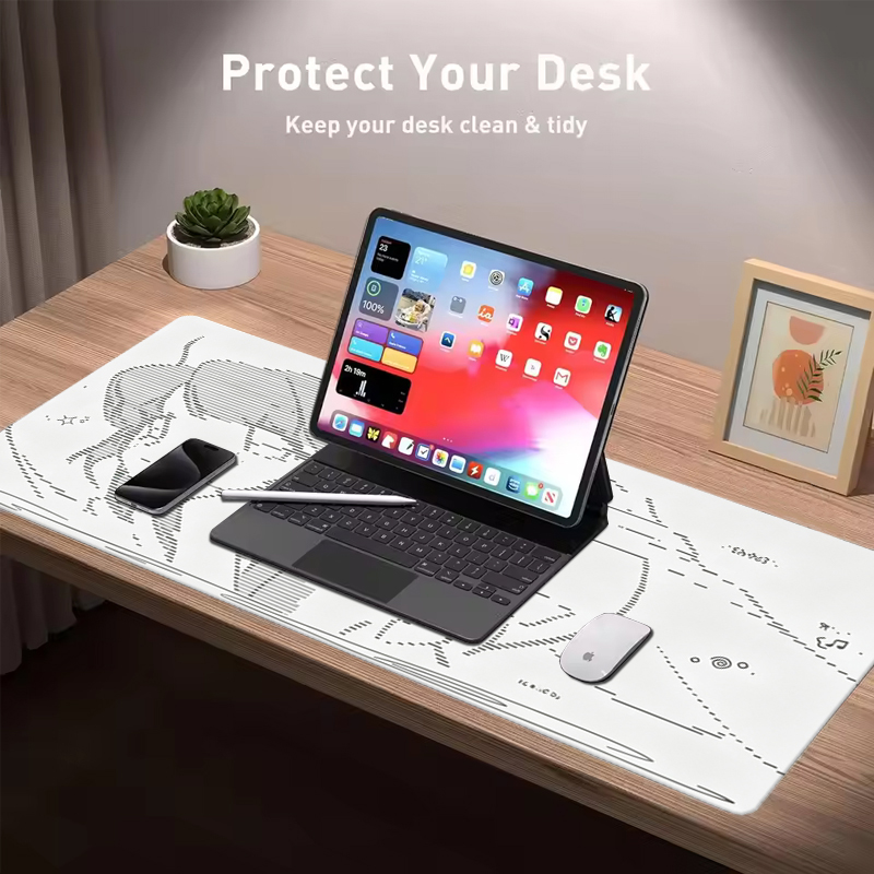 1Pcs Leather Mouse Pad Anime A - Gaming Desk Mat ulasan dan harga