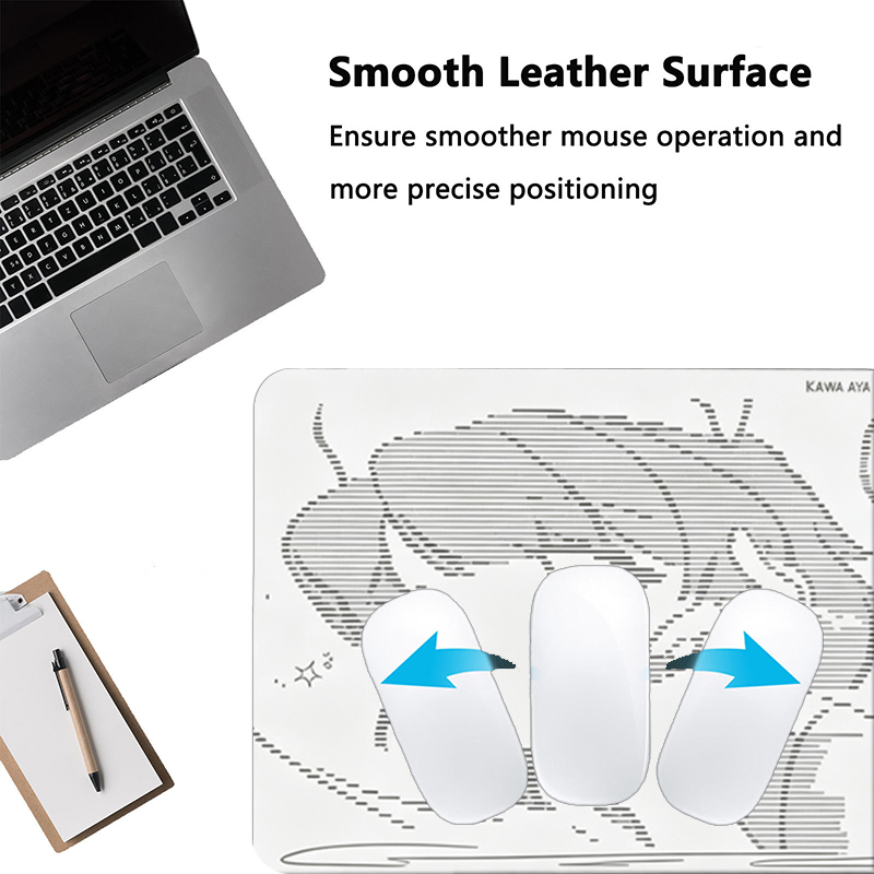 1Pcs Leather Mouse Pad Anime A - Gaming Desk Mat ulasan dan harga